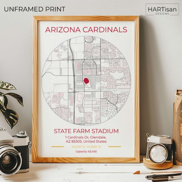 Arizona Cardinals Stadium [Unframed]