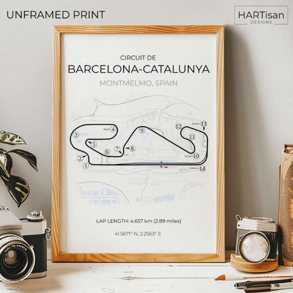 Barcelona F1 [Unframed]