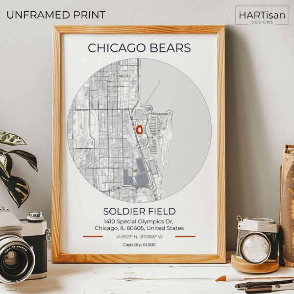 Chicago Bears Stadium [Unframed]