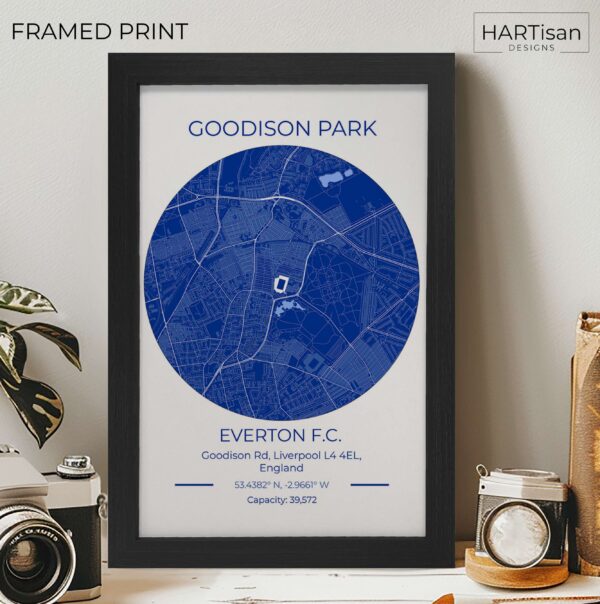 Everton Stadium Blue [Framed]