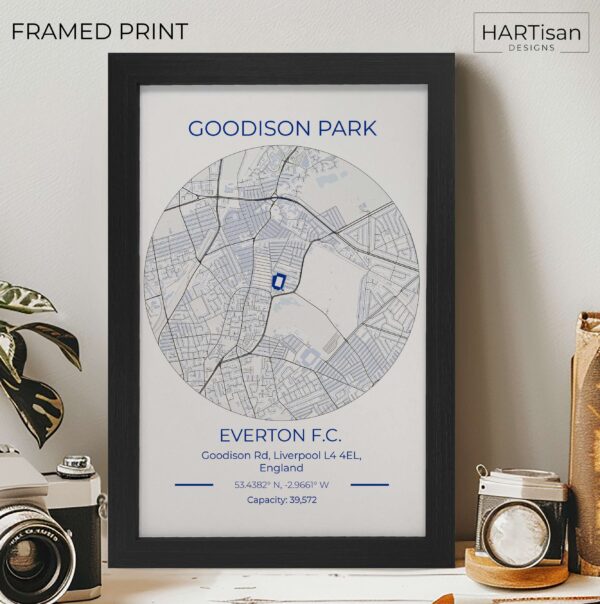 Everton Stadium [Framed]