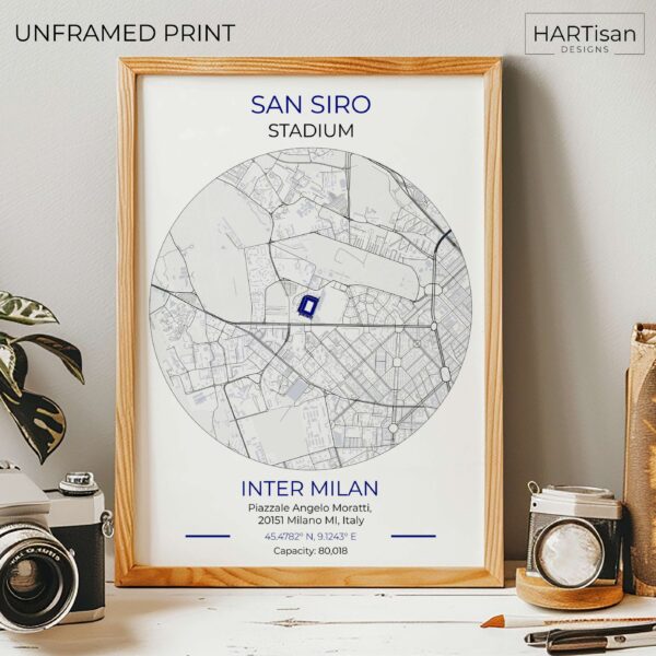 Inter Milan Stadium [Unframed]