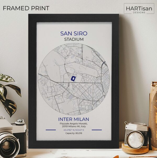 Inter Milan Stadium [Framed]