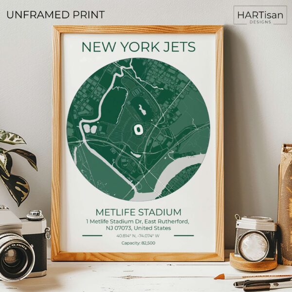 New York Jets Green Stadium [Unframed]