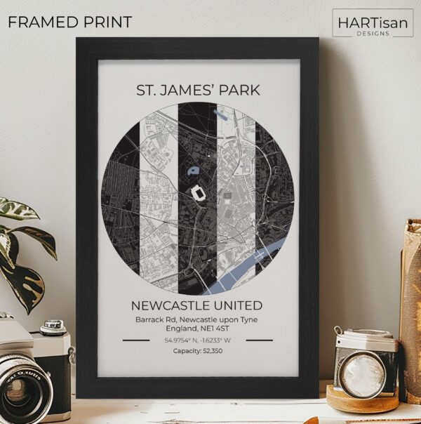 Newcastle United Stadium [Framed]