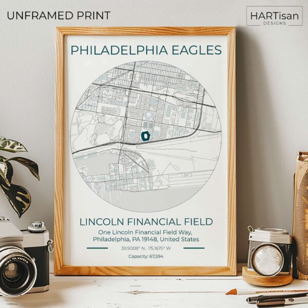 Philadelphia Eagles Stadium [Unframed]