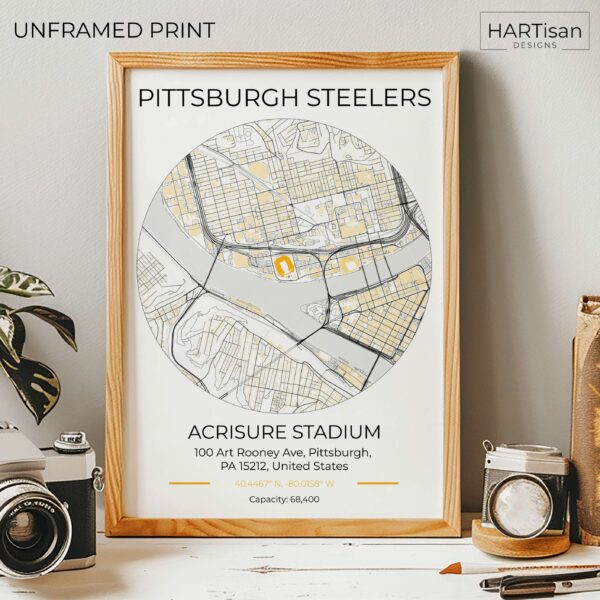 Pittsburgh Steelers Stadium [Unframed]