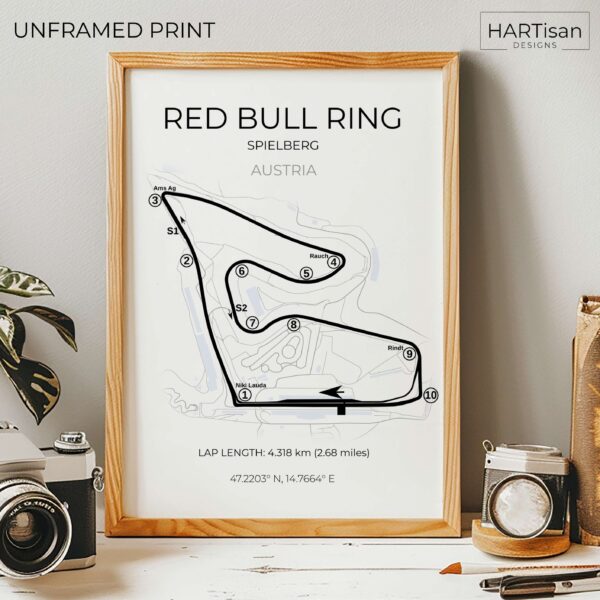 Red Bull Ring F1 [Unframed]