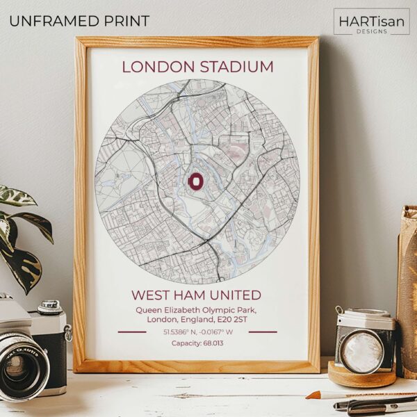 West Ham Stadium [Unframed]